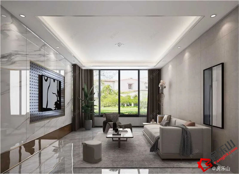 金叶公园里样板间