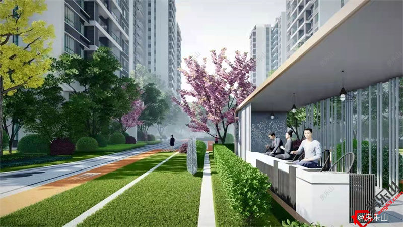 沙湾冠领华府效果图