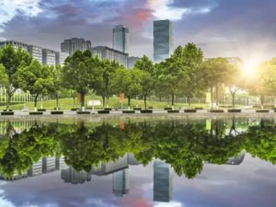 华府园林说丨内外双公园，生态沙湾芯