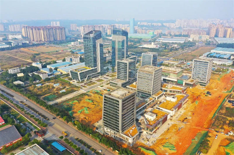 乐山高新区双子塔 乐山高新区双子塔