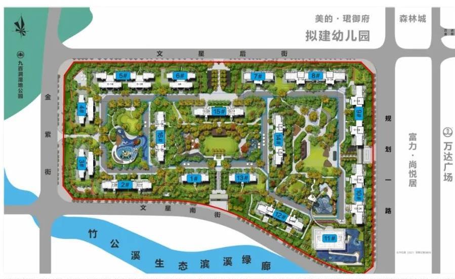 天立御景峰区位图 天立御景峰区位图