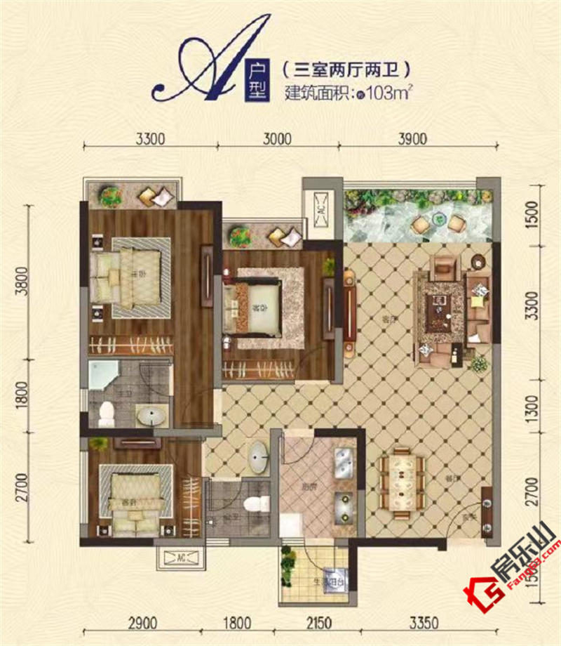 华泰阳光里户型图