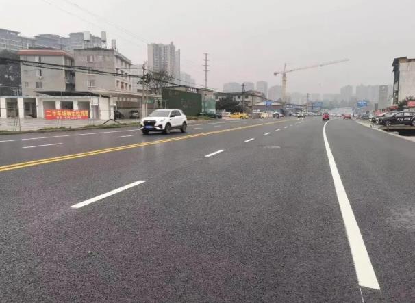 乐山桶绵路实拍图 乐山桶绵路实拍图