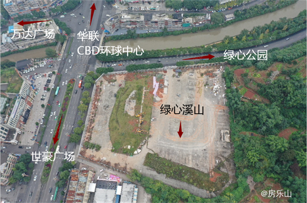 绿心溪山区位实拍