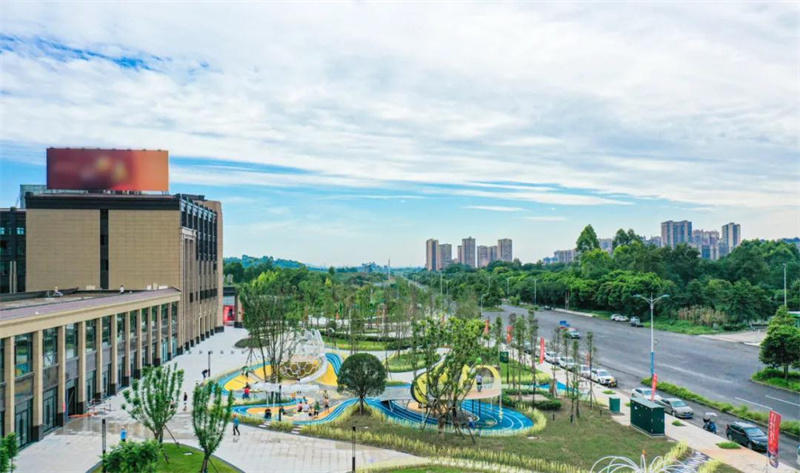 峨眉城市实拍