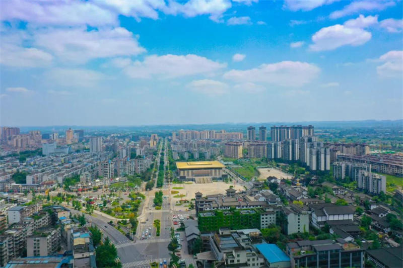 峨眉城市实拍