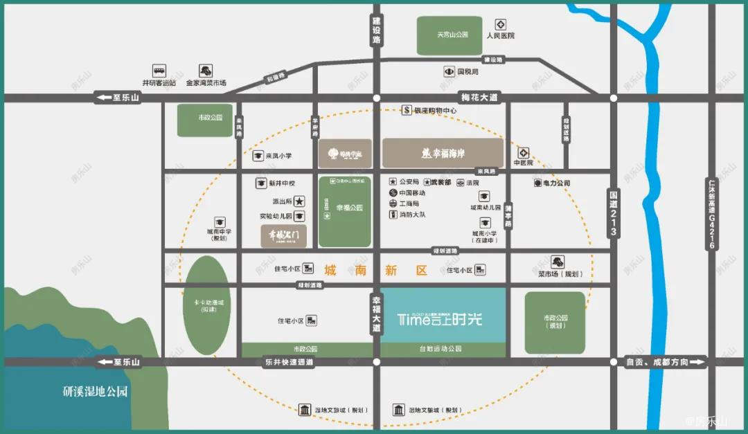 云上时光区位图