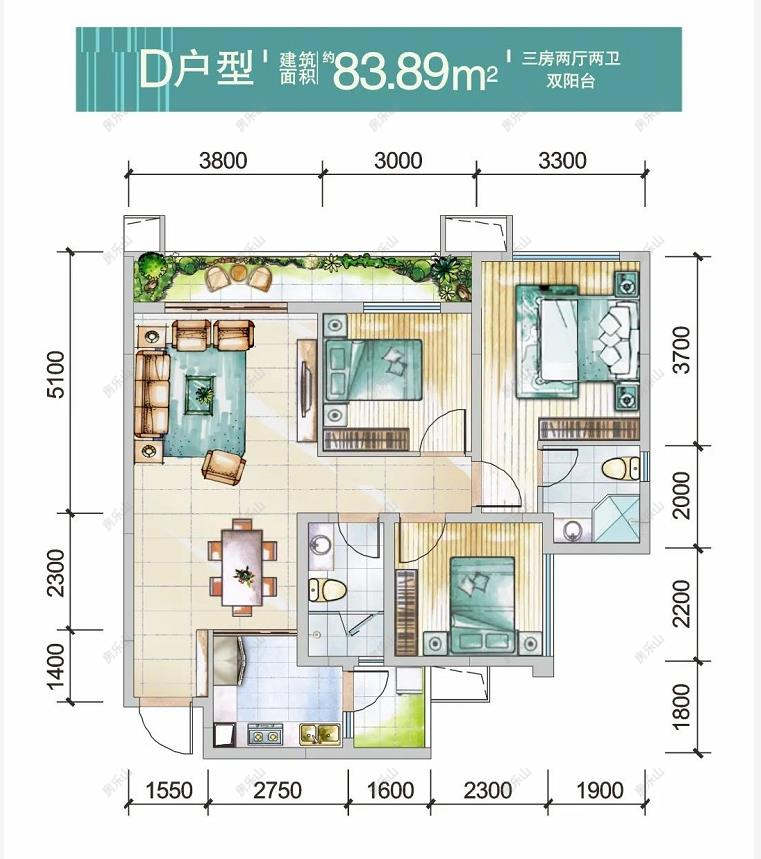 云上时光户型图