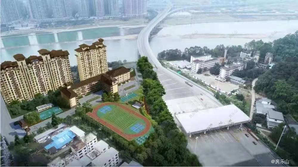 肖坝小学效果图
