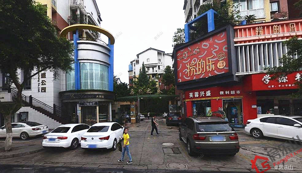 嘉州之春实景图