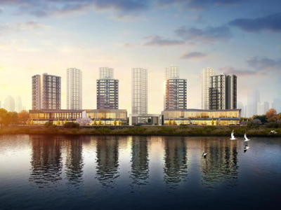 十里江湾，择江而居，实力敬献！