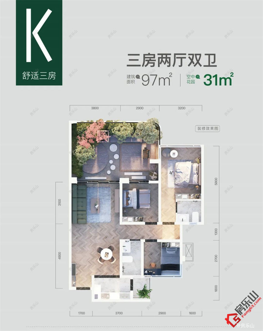 华泰空中森林户型图
