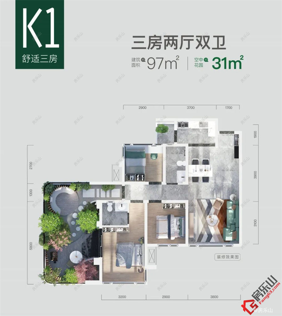 华泰空中森林户型图