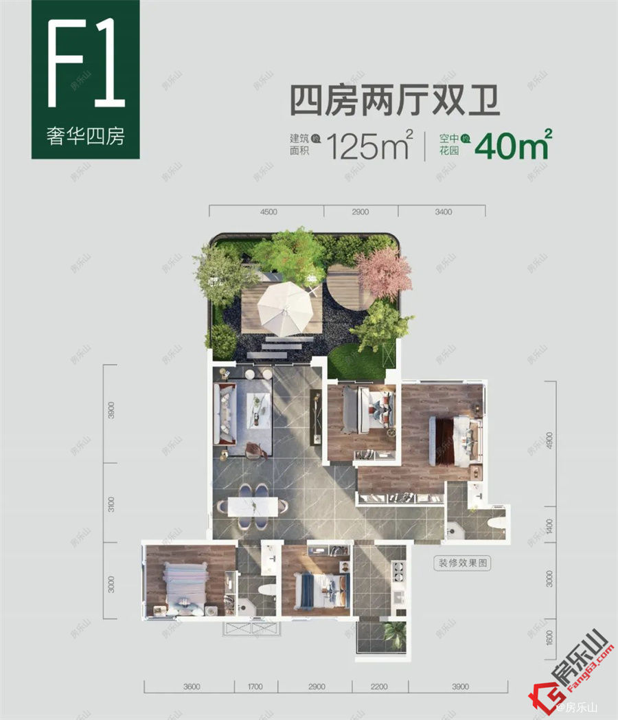 华泰空中森林户型图