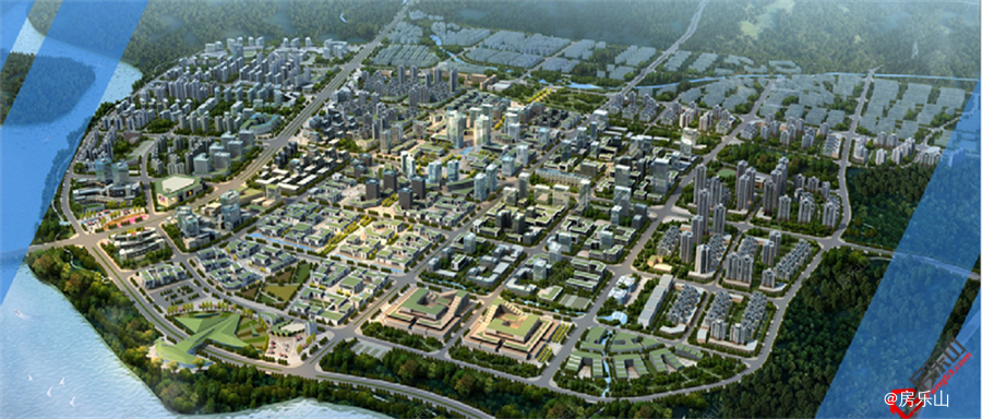 乐山高新区概念图