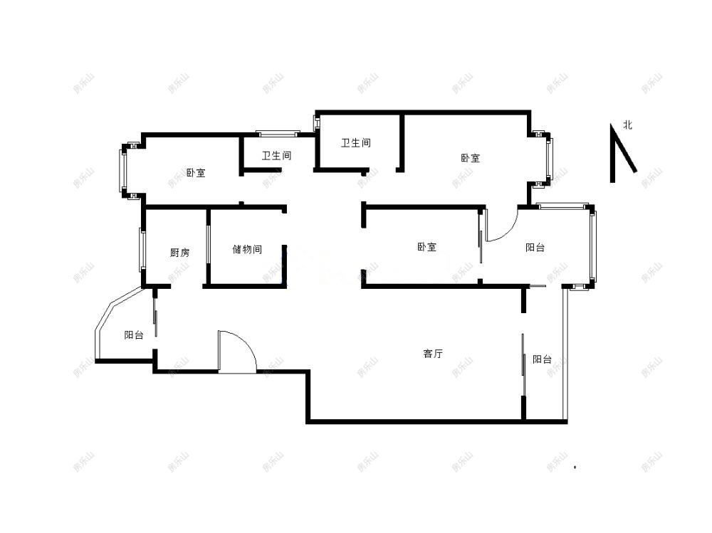 滨江怡景143户型