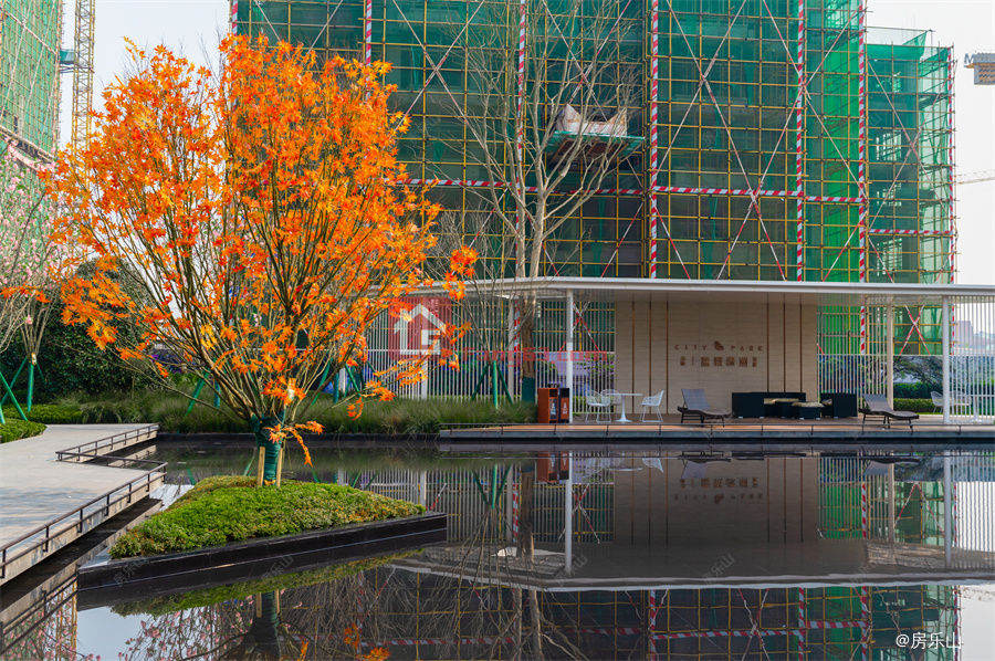 蓝城绿洲云庭实景图