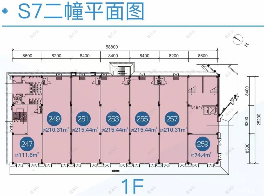S7二幢商铺平面