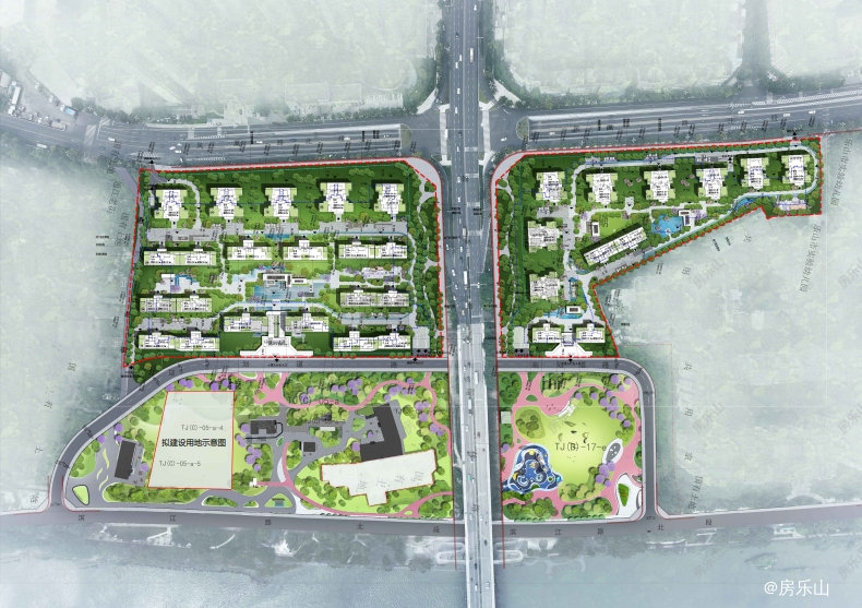 邦泰通江云境效果图