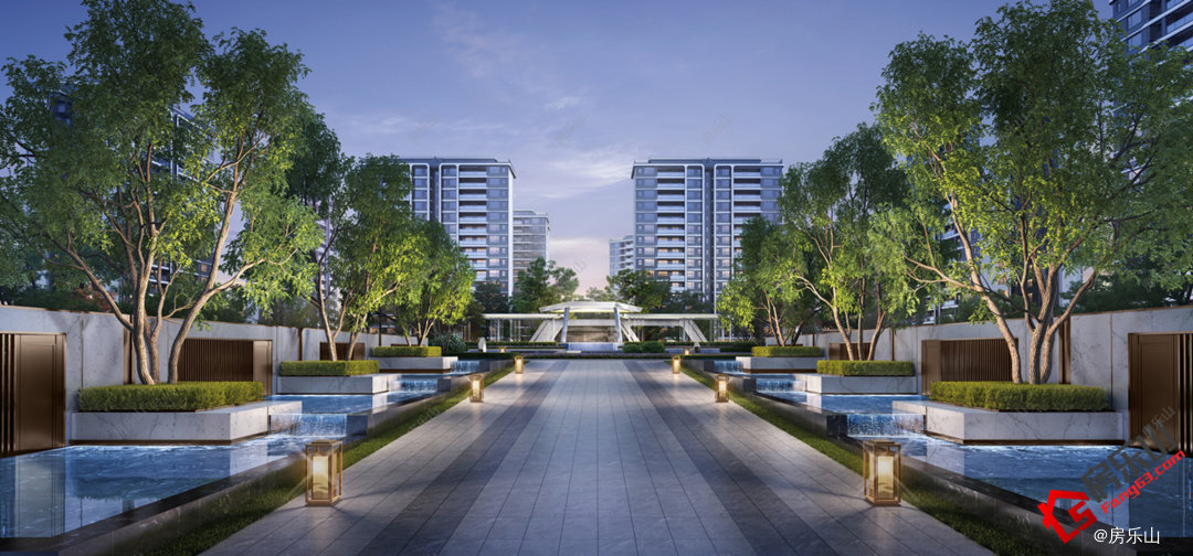 江山和鸣北区效果图