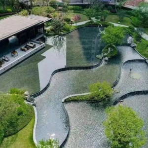 滨河湾实景图