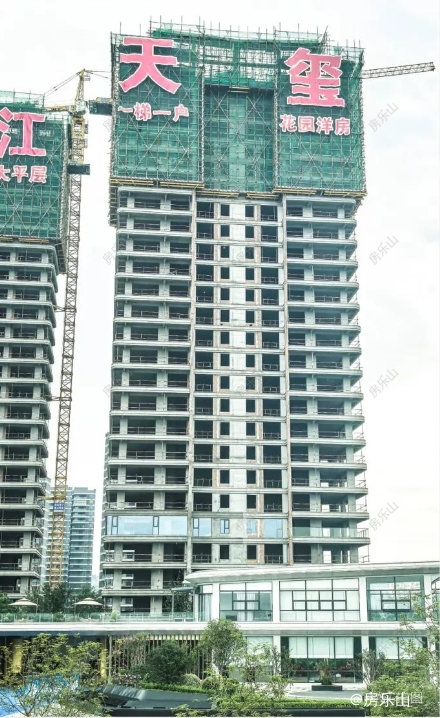 1号楼修建至18层