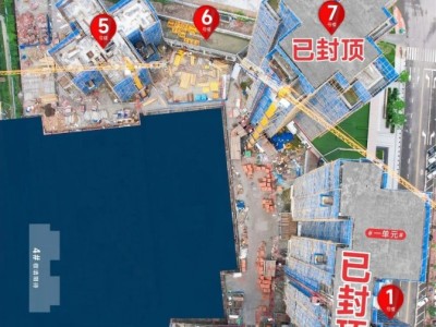 中央公园滨河湾最新工程进度播报及楼盘动态