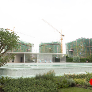 蓝城绿洲实景图