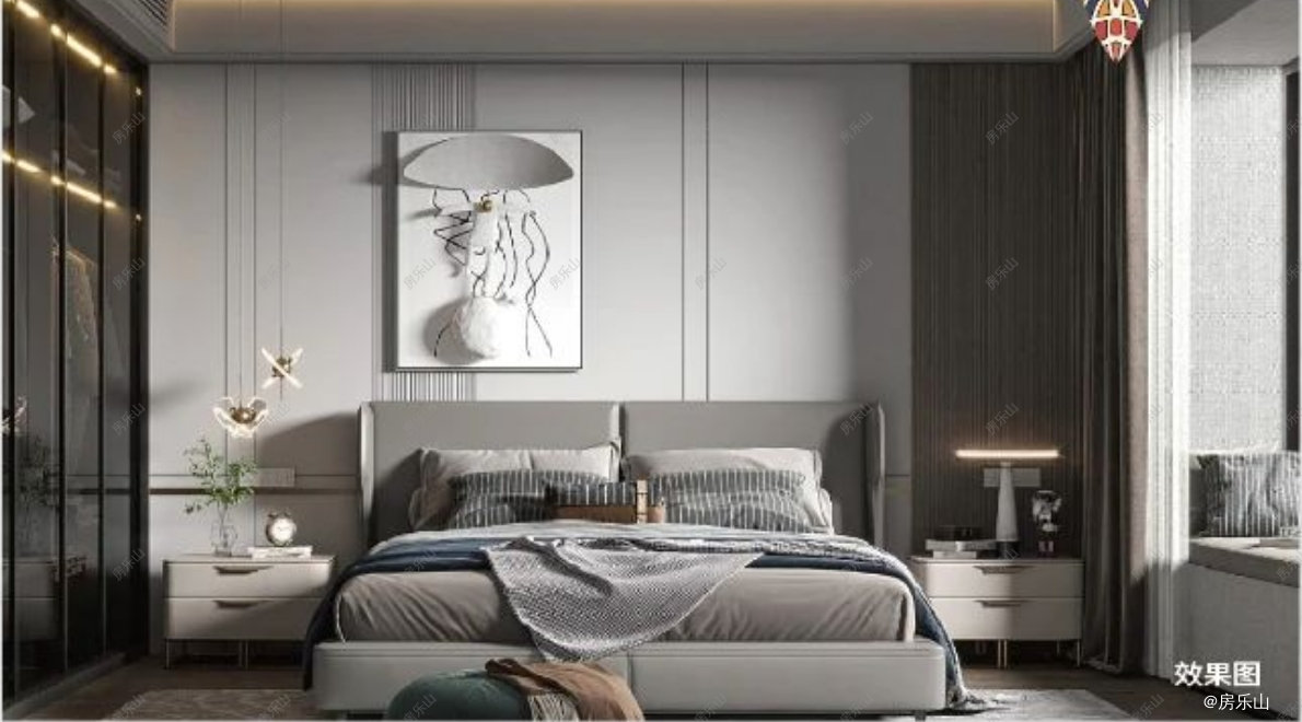 华地大融城睿府样板间效果图