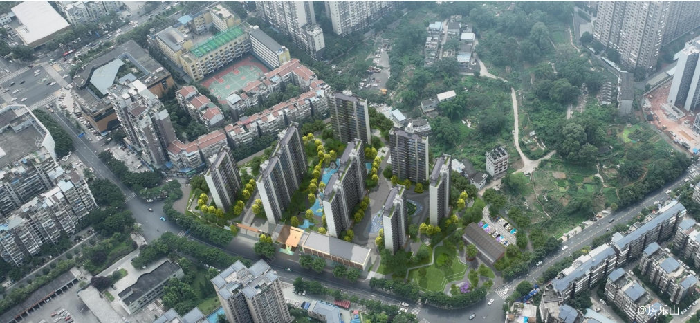 嘉州瑞园楼栋规划图