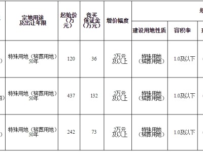 12月峨眉山市国有建设用地使用权出让公告
